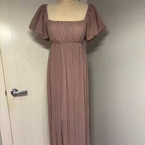 LISTICLE Blush Maxi Dress
